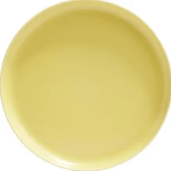 Assiette à dessert Oslo porcelaine jaune Ø19cm