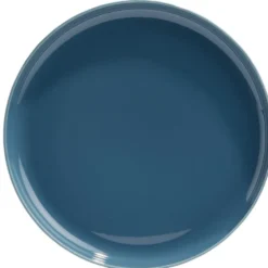 Assiette à dessert Oslo porcelaine bleu Ø19cm