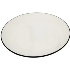 Assiette à dessert porcelaine dessous coloré Ø19cm (3 modèles)