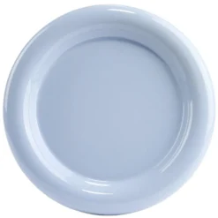 Assiette à dessert ronde Bubble céramique unie Ø21cm (3 modèles)