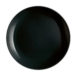 Assiette à dessert ronde Luminarc Diwali noire Ø20cm