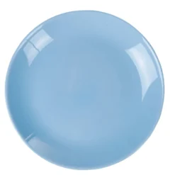 Assiette à dessert ronde Luminarc Diwali bleu clair Ø25cm