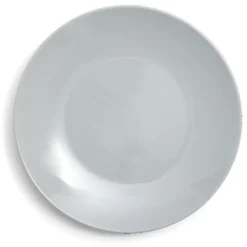 Assiette à dessert ronde Madrid grès vert d'eau Ø20cm