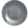 Assiette à dessert ronde Madrid grès gris foncé Ø20cm