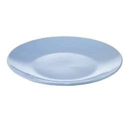 Assiette à dessert ronde Madrid grès bleu Ø20,5cm