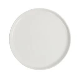 Assiette à dessert ronde porcelaine blanc Nordic Ø22cm