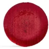 Assiette à dessert ronde rouge Ø21cm verre