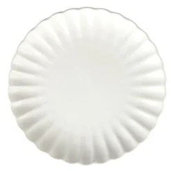 Assiette à dessert ronde Venise faïence blanche Ø20cm
