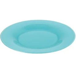 Assiette à dessert ronde verre Luminarc Zana bleue Ø20cm