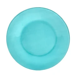 Assiette à dessert ronde verre Luminarc Zana bleue Ø20cm