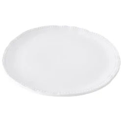 Assiette à dessert ronde Vienne porcelaine blanche Ø20,5cm