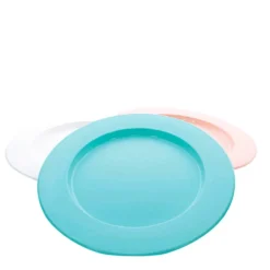 Assiette plastique coloré Ø 24 cm