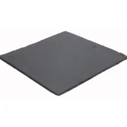 Assiette plate carrée ardoise 30x30cm