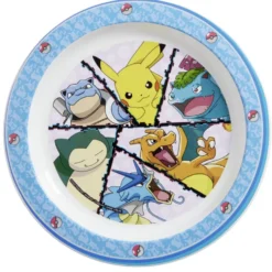 Assiette plate enfant Pokémon plastique Ø22cm