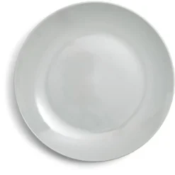 Assiette plate Madrid grès vert d'eau Ø27cm