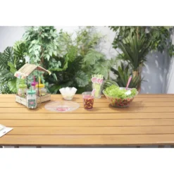 Assiette plate plastique pastèque enjoy paradise Ø27cm