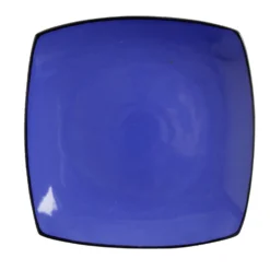 Assiette plate rectangulaire grès 27,5x27,5cm