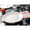 Assiette plate ronde Luminarc opale blanche Ø25cm