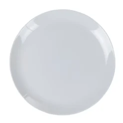 Assiette plate ronde verre Luminarc Diwali grise Ø25cm