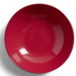 Assiette à soupe Madrid grès rouge Ø20cm