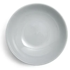 Assiette à soupe Madrid grès vert d'eau Ø20cm