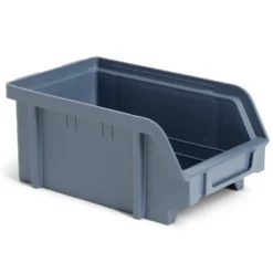 Bac à bec plastique bleu 1,2L