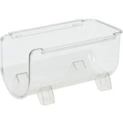 Bac porte-bouteille transparent pour frigo