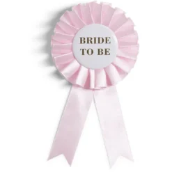 Badge future mariée en tissu