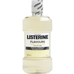 Bain de bouche Listerine citron et menthe 500ml