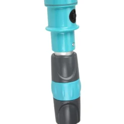 Balai aspirateur rechargeable piscine spa gris et bleu L106-160cm
