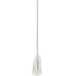 Balai serpillère manche télescopique vert H69-120cm