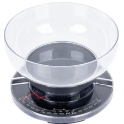 Balance de cuisine manuelle avec bol amovible