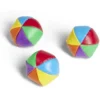 Balle de jonglage multicolore x3