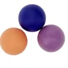 Balle pour raquette de plage caoutchouc x3 Ø4cm