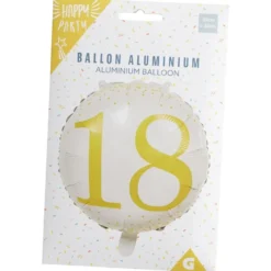 Ballon alu 18 ans Ø46cm