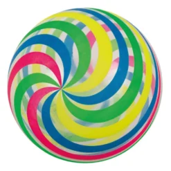 Ballon beach-volley plastique multicolore Ø22cm (3 modèles)
