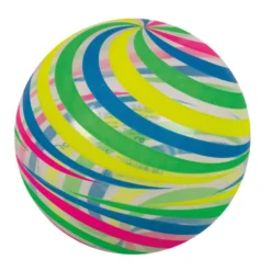 Ballon beach-volley plastique multicolore Ø22cm (3 modèles)