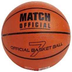 Ballon de basket orange et noir Ø24cm Match Official