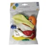 Ballon de baudruche anniversaire 30 ans multicolore x10