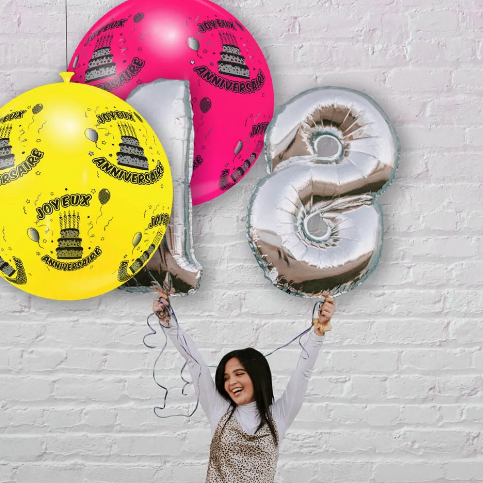 Ballon de baudruche Joyeux Anniversaire