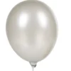Ballon de baudruche nacré doré argenté noir x20