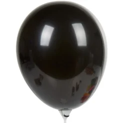 Ballon de baudruche nacré doré argenté noir x20