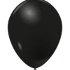 Ballon de baudruche uni noir x20