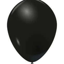 Ballon de baudruche uni noir x20