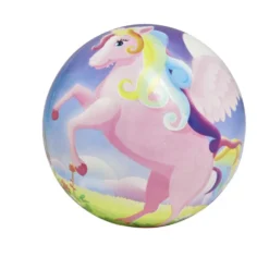 Ballon de plage motif licorne multicolore