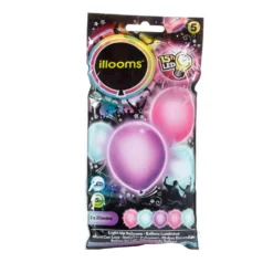 Ballon lumineux LED 3 couleurs 5 pièces