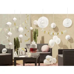 Ballon PARTY en aluminium rose