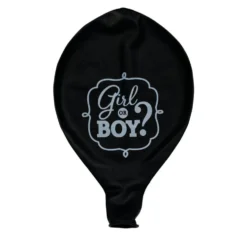 Ballon révélation bébé garçon ou fille baby shower - 2 modèles