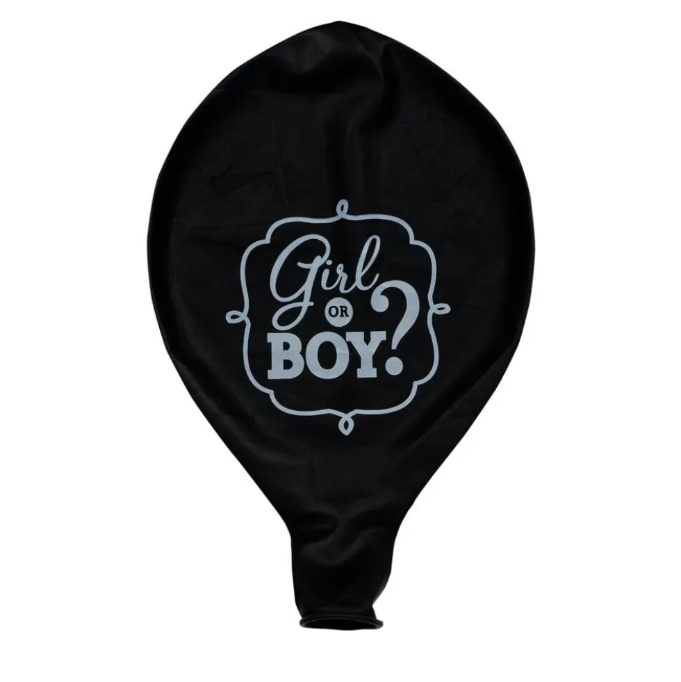 Ballon révélation bébé garçon ou fille baby shower - 2 modèles