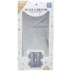 Ballon symbole # dièse aluminium H36cm (2 modèles argenté ou doré)